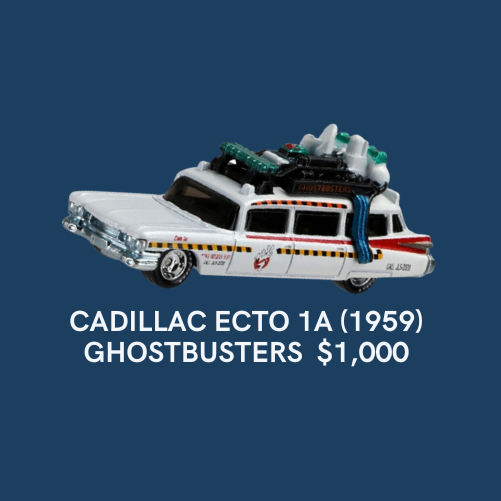 Cadillac de 1959 do filme Ghostbusters, chamada de Ecto 1A