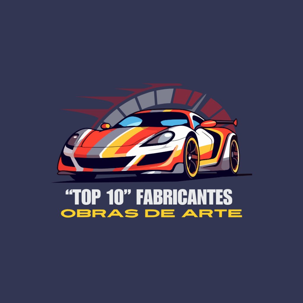 Representar os top 10 Fabricantes de mini carros